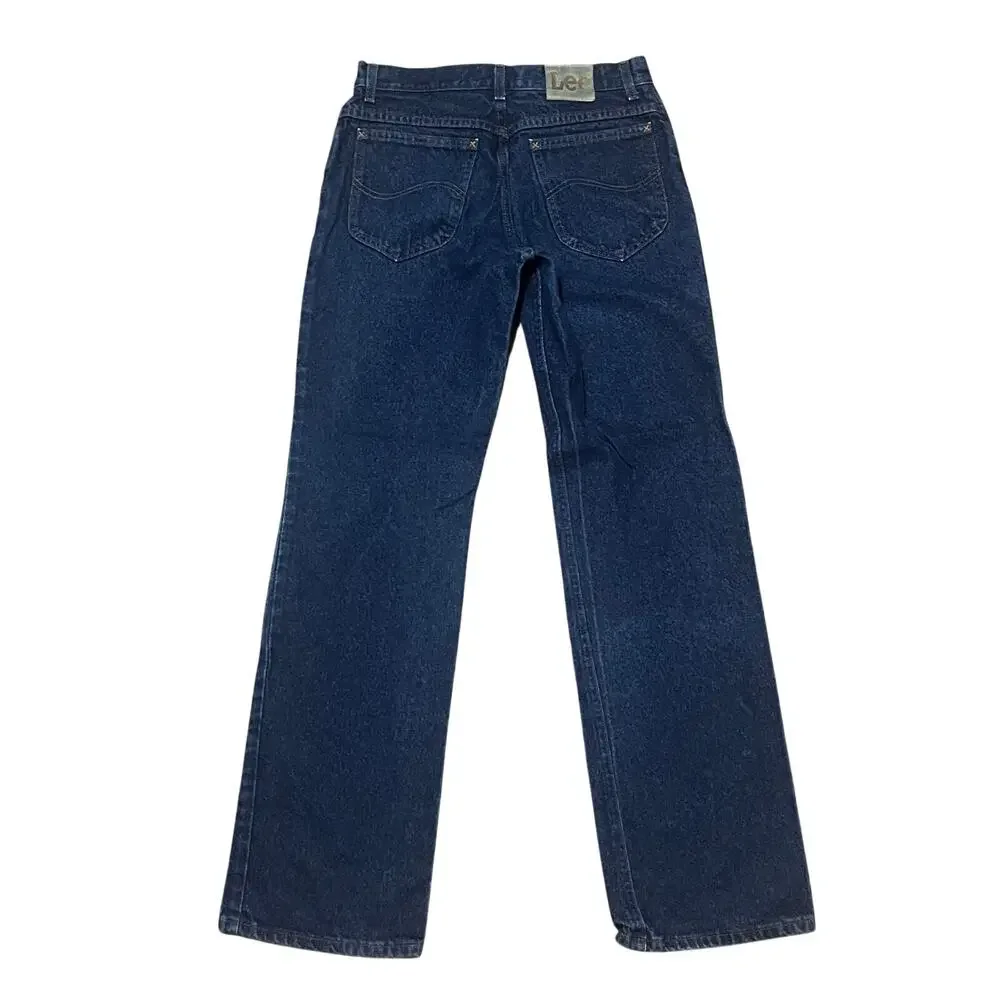 Vintage Lee Riders Jeans Mens 31x32 Blue Denim Made in USA Union Garment Workers - Picture 3 of 9